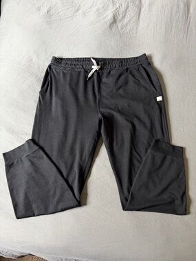 Vuori PERFORMANCE JOGGER Black Heather Drawstring Joggers